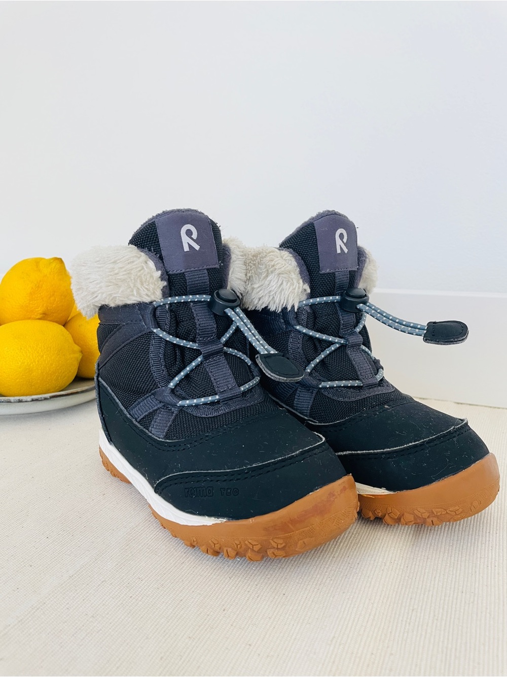 reima Toddlers' Waterproof Winter Boots ReimaTec Samooja, black